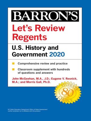 cover image of Let's Review Regents